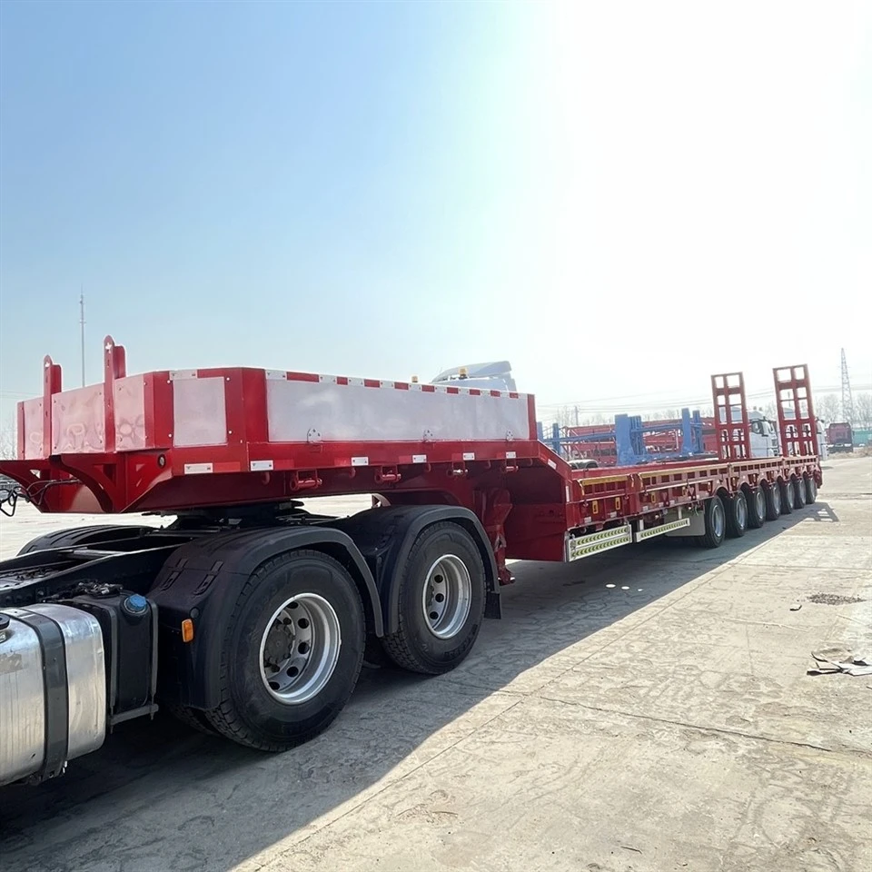 Çok-dingilli Lowbed Römorklar